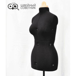 Манекен раздвижной женский Adjustoform Lady Valet M р.48-58 Black