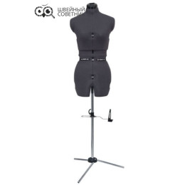 Манекен раздвижной женский Adjustoform My Double Leg Form S р.42-52 Grey