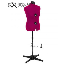 Манекен раздвижной женский Adjustoform Tailormade M р.48-58 Fuchsia