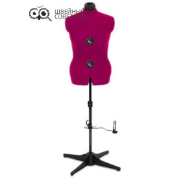 Манекен раздвижной женский Adjustoform Tailormade M р.48-58 Fuchsia