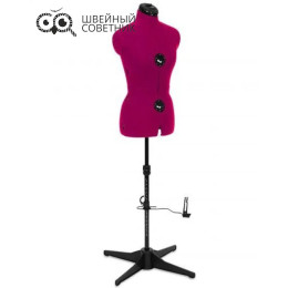 Манекен раздвижной женский Adjustoform Tailormade S р.42-52 Fuchsia