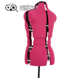Манекен раздвижной женский Adjustoform Tailormade S р.42-52 Fuchsia