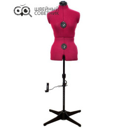 Манекен раздвижной женский Adjustoform Tailormade S р.42-52 Fuchsia