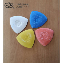 Мел портновский восковой Aurora 0334-6001 4 цвета (10 шт.)