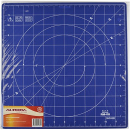 Коврик раскройный с поворотным основанием на 360 градусов Aurora AU-RM-1212, 30х30 см 