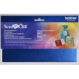 Листы для фольгирования (синий) Brother CAFTSBLU1