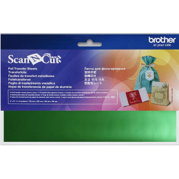Листы для фольгирования (зеленый) Brother CAFTSBLU1