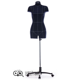 Манекен женский портновский Chayka Anna + стойка Ретро, р. 44-46 