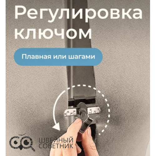 Манекен раздвижной женский Chayka FlexForm «M» р. 50-58, серый в Минске