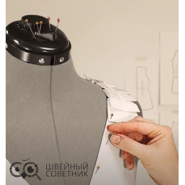 Манекен раздвижной женский Chayka FlexForm «S» р. 42-50, серый