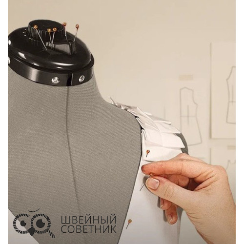 Манекен раздвижной женский Chayka FlexForm «S» р. 42-50, серый в Минске