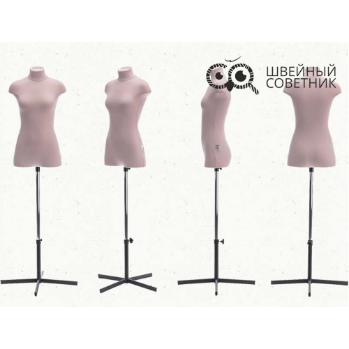 Манекен женский профессиональный портновский CHAYKA Milena со стойкой р. 50 в Минске