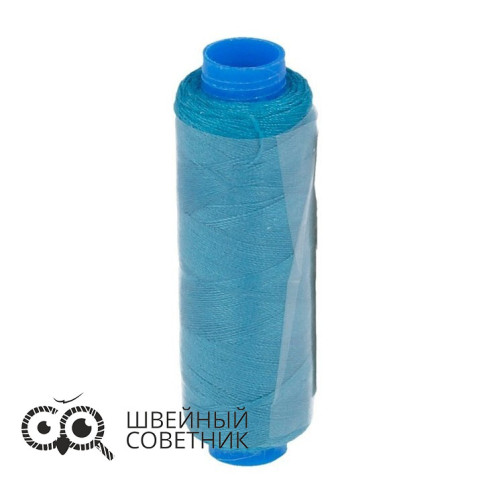 Нитки швейные (полиэстер) 40/2 Gamma 183 м 200 я, №260 темно-бирюзовый (1 шт.) в Минске
