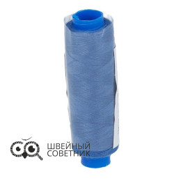 Нитки швейные (полиэстер) 40/2 Gamma 183 м 200 я, №287 светло-синий (1 шт.)