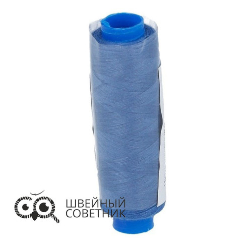 Нитки швейные (полиэстер) 40/2 Gamma 183 м 200 я, №287 светло-синий (1 шт.) в Минске