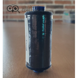 Нитки швейные (полиэстер) 40/2 Gamma 365 м 400 я, черный (1 шт.)