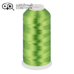 Нитки вышивальные Gamma V120/2, вискоза 5000 ярд. (1 шт.)