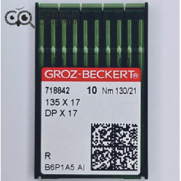 Иглы промышленные Groz-Beckert DPx17 №130 R 10 шт.
