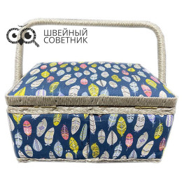 Шкатулка для рукоделия Hobby Gift NWB-F-B-24.17.13