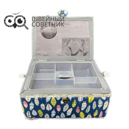 Шкатулка для рукоделия Hobby Gift NWB-F-B-24.17.13