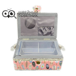 Шкатулка для рукоделия Hobby Gift NWB-F-R-19.13.10