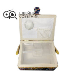 Шкатулка для рукоделия Hobby Gift NWB-O-B-24.17.13