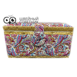 Шкатулка для рукоделия Hobby Gift NWB-O-R-24.17.13