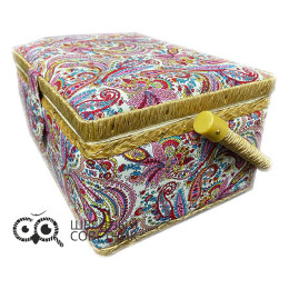 Шкатулка для рукоделия Hobby Gift NWB-O-R-24.17.13