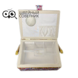 Шкатулка для рукоделия Hobby Gift NWB-O-R-24.17.13