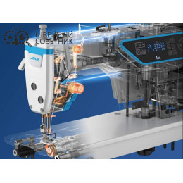 Одноигольная промышленная швейная машина Jack A4C-CH-7