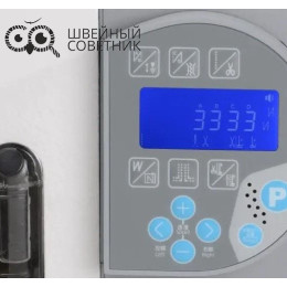 Двухигольная прямострочная  промышленная швейная машина Jack JK-58420J-405E