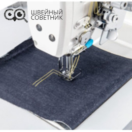 Двухигольная прямострочная  промышленная швейная машина Jack JK-58420J-A-103