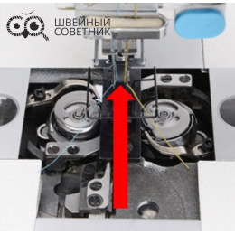 Двухигольная прямострочная  промышленная швейная машина Jack JK-58420J-A-103