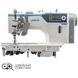 Двухигольная прямострочная  промышленная швейная машина Jack JK-58450J-A-105