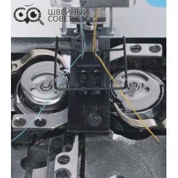 Двухигольная прямострочная  промышленная швейная машина Jack JK-58750J-A-105