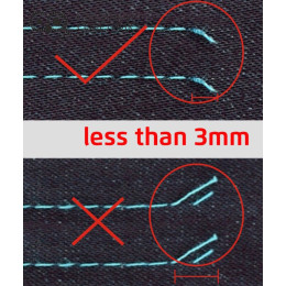 Двухигольная прямострочная  промышленная швейная машина Jack JK-58750J-A-105