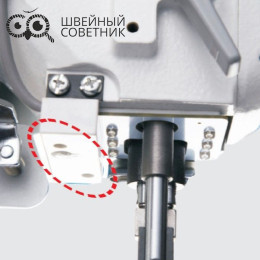 Двухигольная прямострочная  промышленная швейная машина Jack JK-58750В-A-005C