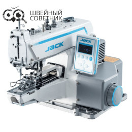 Промышленная пуговичная машина Jack JK-T1377Е-B