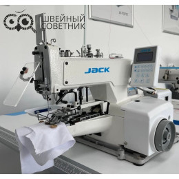 Промышленная пуговичная машина Jack JK-T1377Е-B