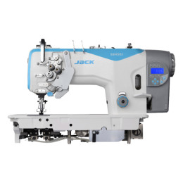 Двухигольная прямострочная  промышленная швейная машина Jack JK-58420J-403E