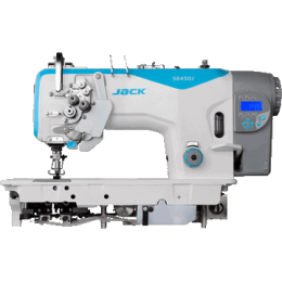 Двухигольная прямострочная  промышленная швейная машина Jack JK-58450J-405E