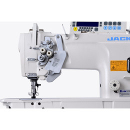 Двухигольная прямострочная  промышленная швейная машина Jack JK-58720J-405