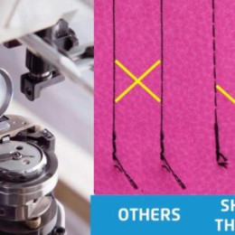 Двухигольная швейная колонковая машина JACK JK-S5-92