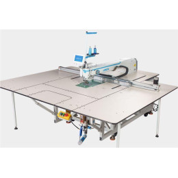 Машина для пришивания деталей по контуру Jack MS-100A-95STYX-F11AF13 с лазером