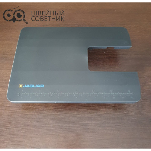 Приставной столик для бытовых швейных машин моделей Jaguar с горизонтальным челноком,100 Вт (чёрный) в Минске