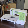 Приставной столик для бытовых швейных машин Leader моделей Royal Stitch 450E, Majestic 250E/395E (белый) в Минске