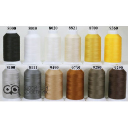 Нитки для оверлока Madeira Aerolock №125, 2500 м (1 шт.)