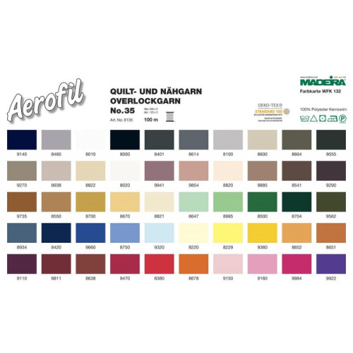 Нитки Madeira AEROFIL №35 100 м. (1 шт.)  в Минске