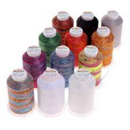 Нитки текстурированные Madeira AEROFLOCK Multicolor 1000м (1 шт.) 