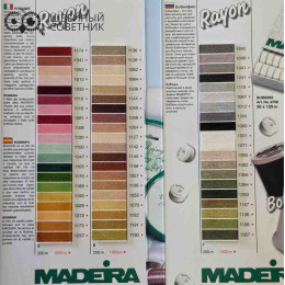Вышивальные нитки Madeira RAYON №40 1000м (1 шт.)
